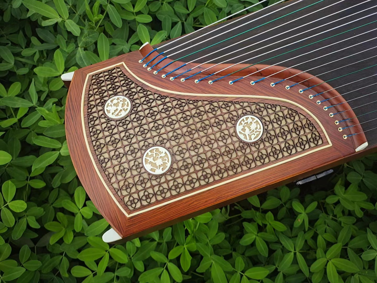 Landtom Professional Paulownia Guzheng(163cm)for Adults/beginner (Drizzling rain)