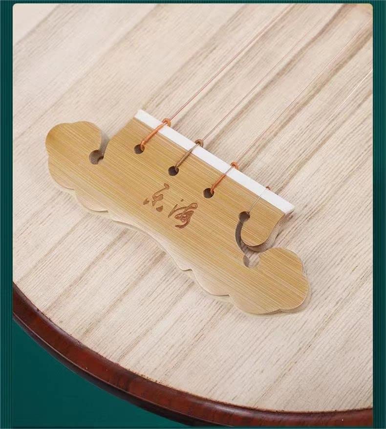 LANDTOM Professional Xing Hai/Yue Hai brand Dalbergiaoliveri (老酸枝/学名奥氏黄檀) Chinese Lute Traditional Stringed Instrument PiPa for Adults 914FH