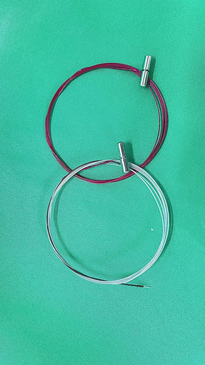 LANDTOM Chinese Guzheng Accessory Steel Wire and Nylon Guzheng String Pack of 1-5#