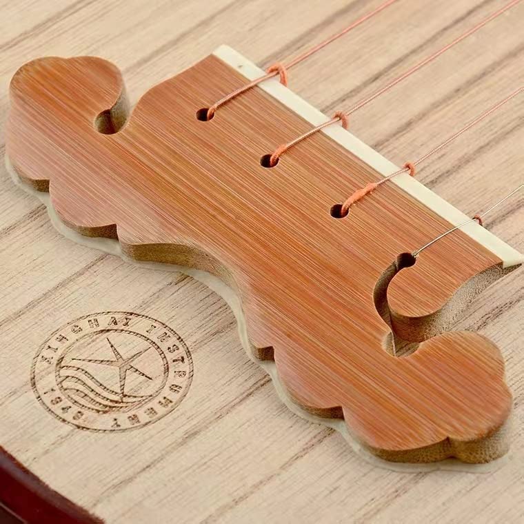 LANDTOM Professional Xing Hai brand Rosewood-Dalbergiaoliveri (老酸枝/学名奥氏黄檀) Chinese Lute Traditional Stringed Instrument PiPa for Adults 8914-1…