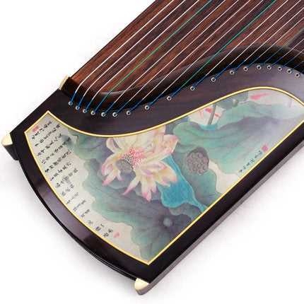 Dunhuang Professional Level Autumn Lotus Serenade Teak Guzheng 691B-R 敦煌牌芙蓉秋韵 for Professional Performancers Graded Examinations