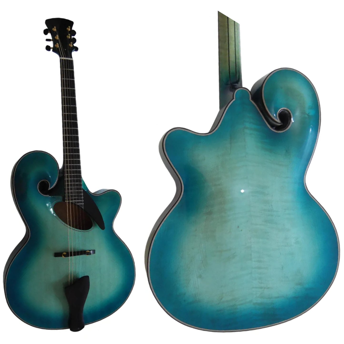 LANDTOM Mandolin Maple Jazz Guitars Customizable Acoustic Guitar