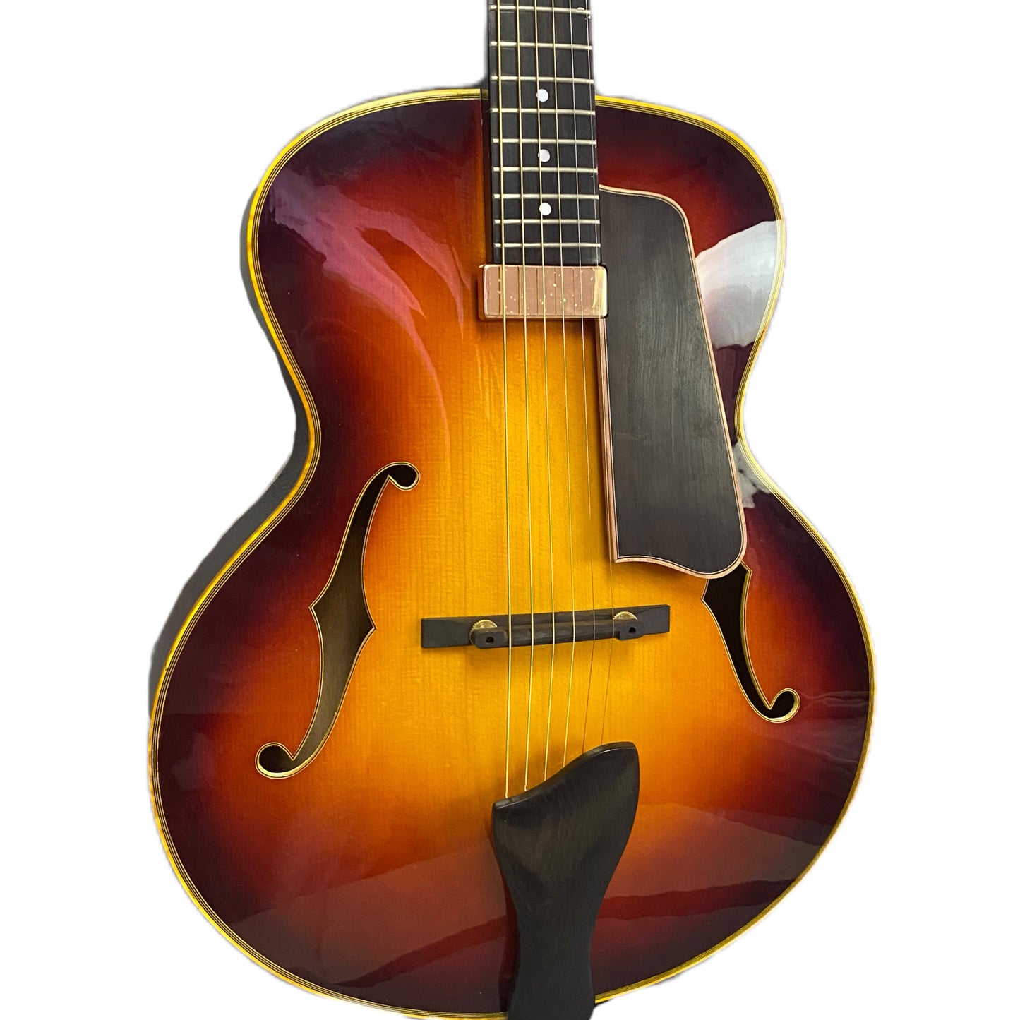 LANDTOM High Quality Maple Jazz Guitars Customizable Acoustic Guitar