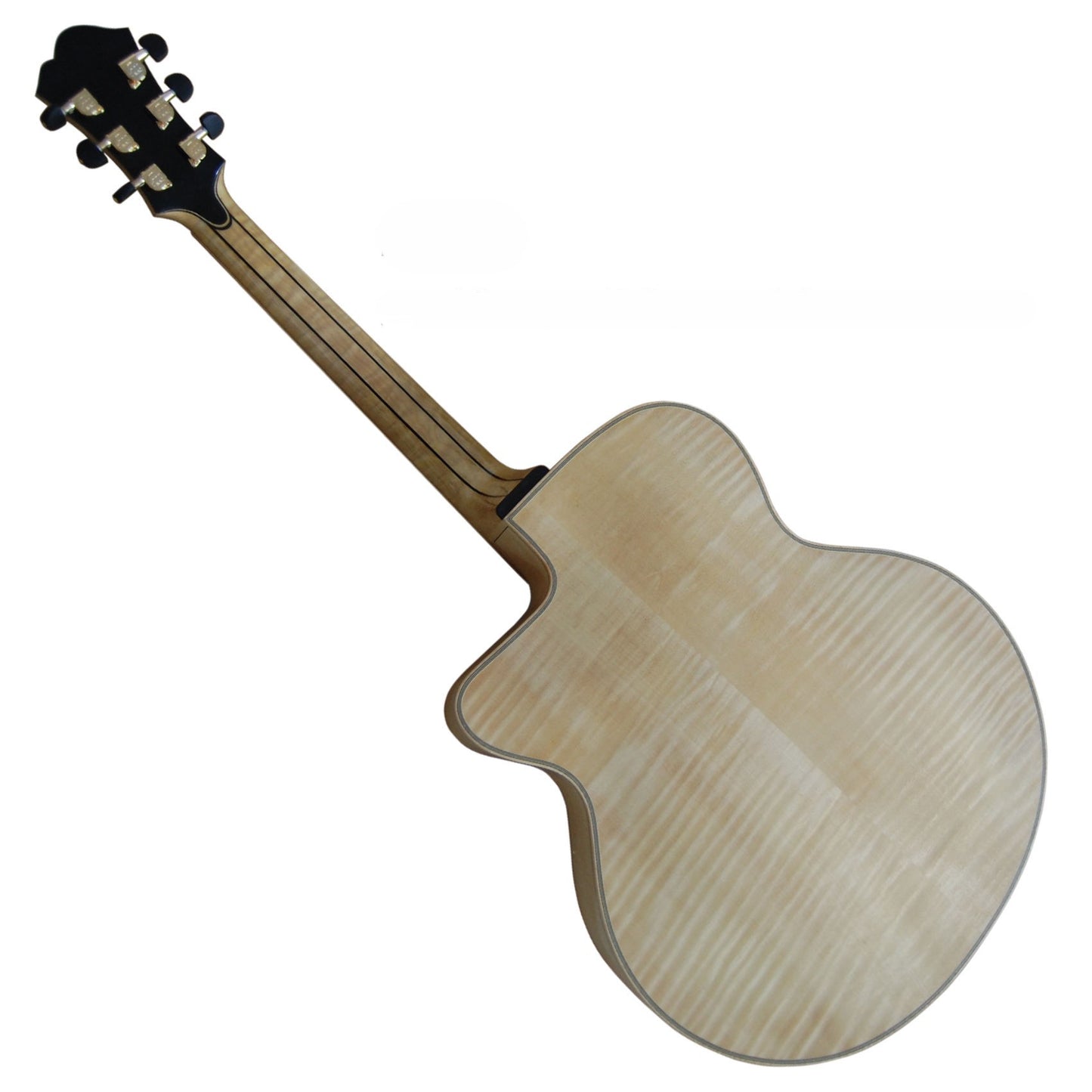 LANDTOM Customizable Fully Handmade 17inch Horizontal Cutaway Archtop Electric Jazz Guitar