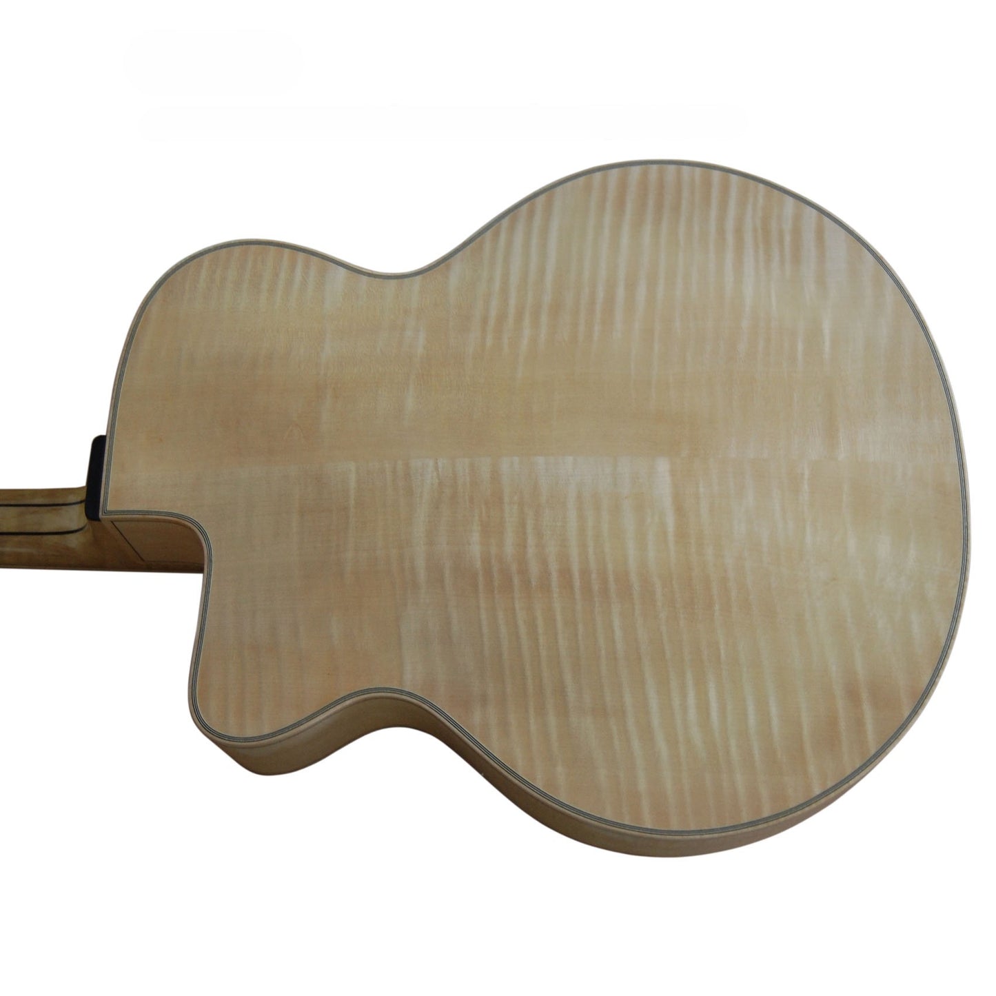 LANDTOM Customizable Fully Handmade 17inch Horizontal Cutaway Archtop Electric Jazz Guitar