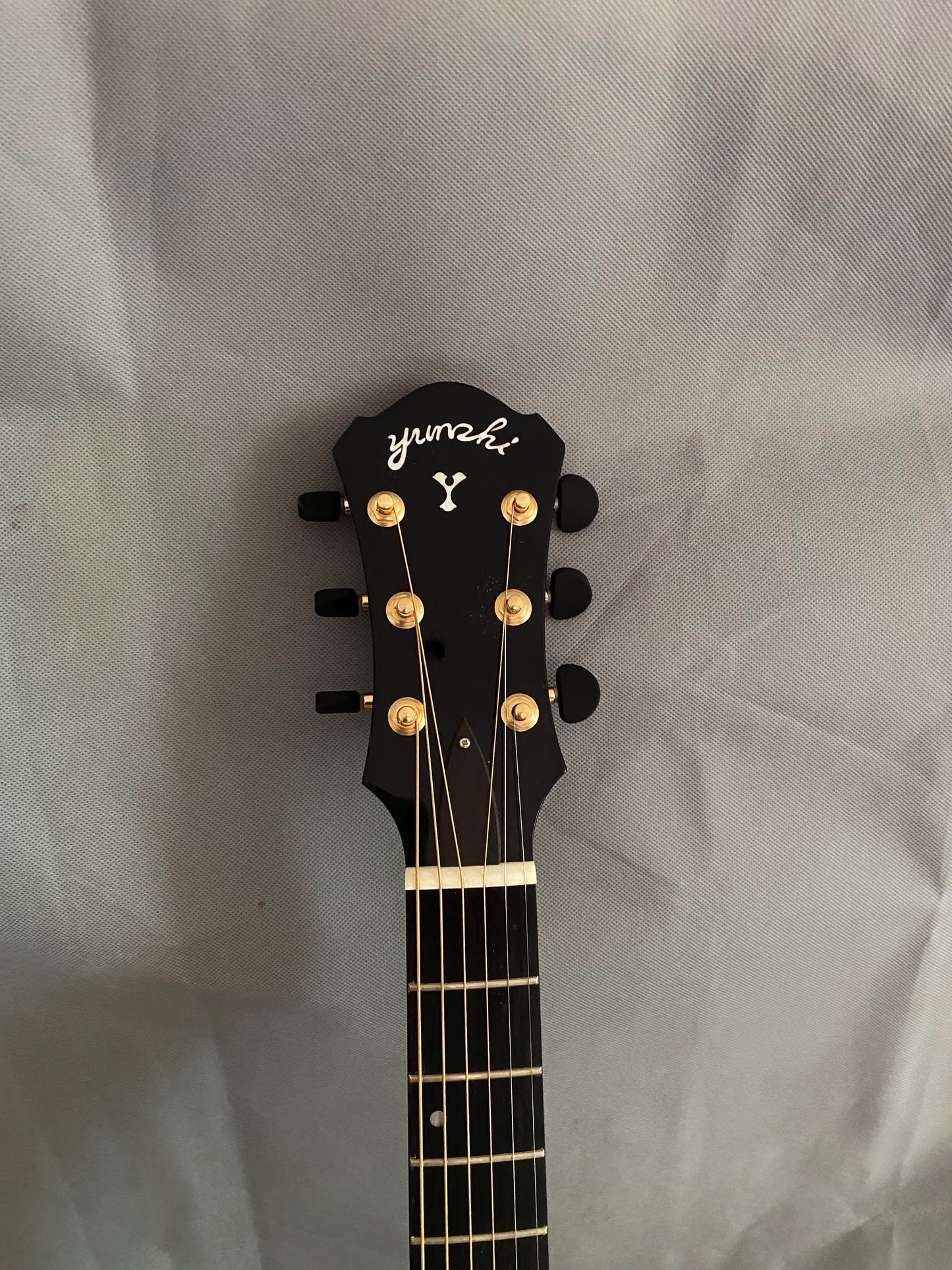 LANDTOM Customizable Handmade 3A Solid Maple Jazz Guitar with Ebony Fingerboard Best Acoustic Product