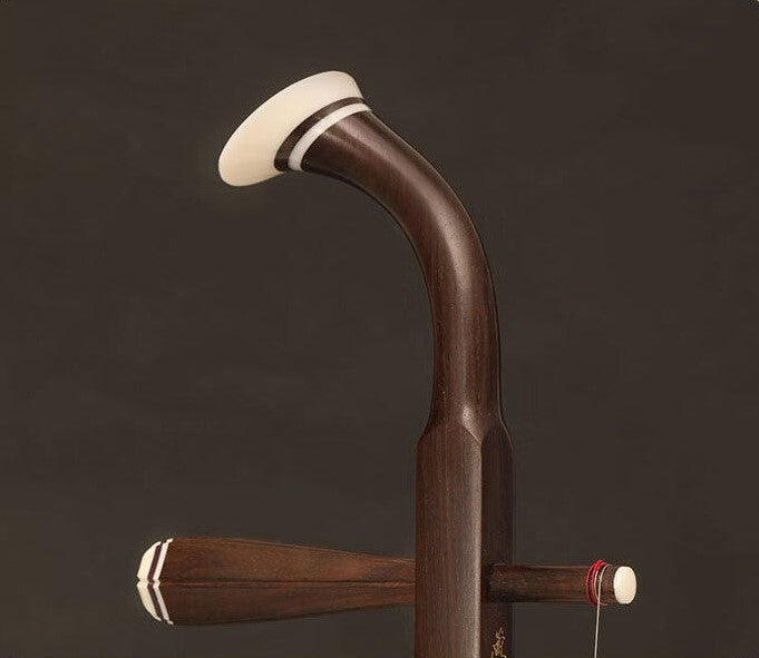 Huqiu(虎丘) Professional Erhu 5139 Instrument Red Rosewood Two-String Chinese Violin Performance Grade Erhu with Bow and Case