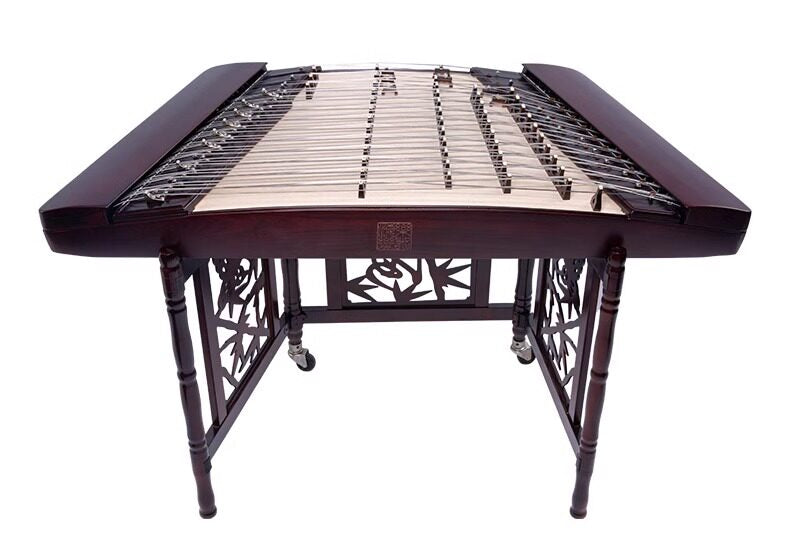 LANDTOM Professional Yuehai Brand Mountain Elm Wood 402 Yangqin 6212G-A-1 For Learning And Daily Practice, Performance
