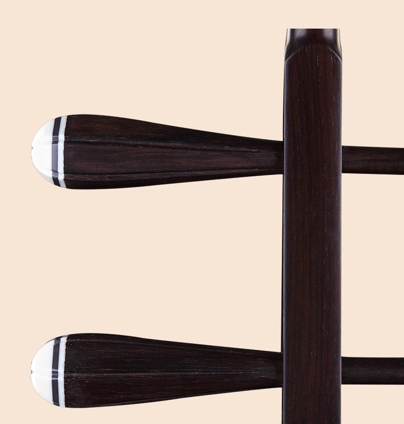 LANDTOM Recommended Huqiu Old Rosewood Erhu Chinese 2-string Violin Fiddle Musical Instrument With Accessories Concert Level Expert Authentication Signature Erhu Gold Seal Python Skin