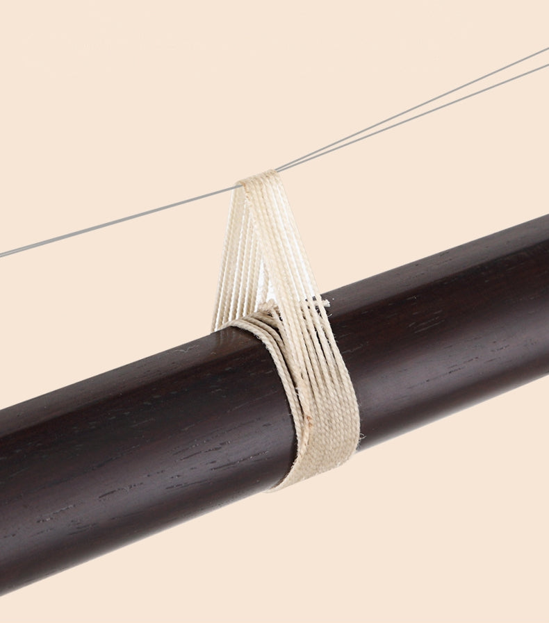 LANDTOM Recommended Huqiu Old Rosewood Erhu Chinese 2-string Violin Fiddle Musical Instrument With Accessories Concert Level Expert Authentication Signature Erhu Gold Seal Python Skin