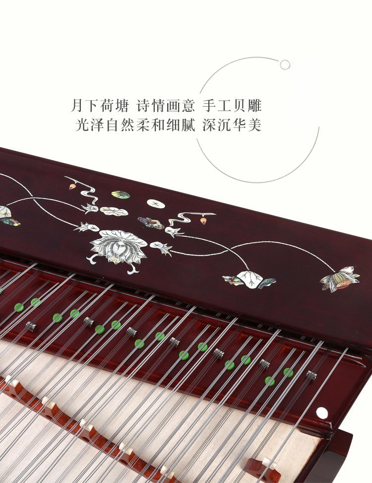 LANDTOM professional hardwood 402 Yangqin for learning and daily practice，performance