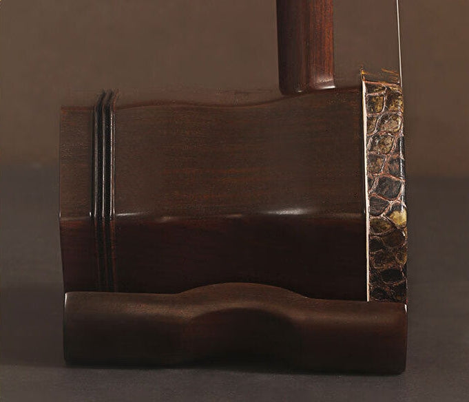 Huqiu(虎丘) Professional Erhu 5139 Instrument Red Rosewood Two-String Chinese Violin Performance Grade Erhu with Bow and Case