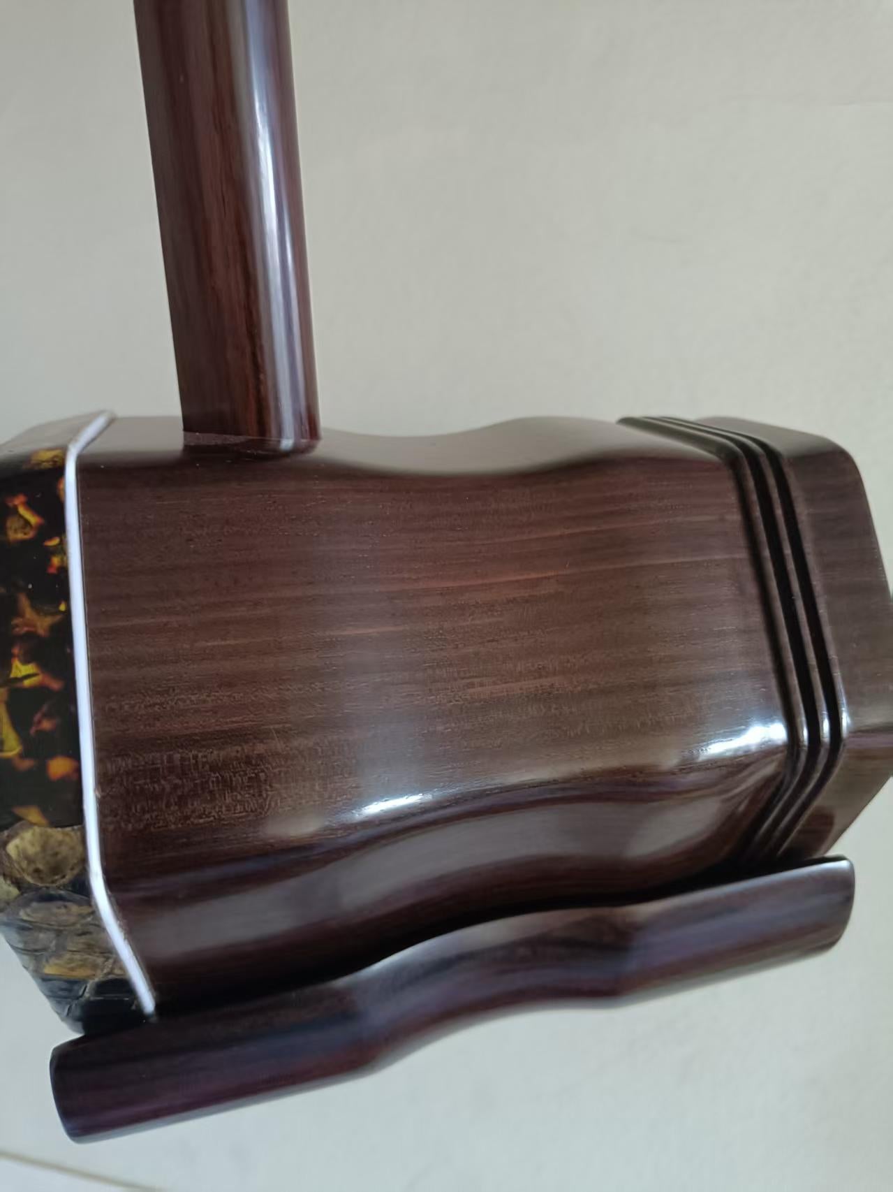 LANDTOM Premium Aged Rosewood Dragon Head Erhu Professional Chinese Two-String Violin Performance Grade Collectible Instrument Custom Available