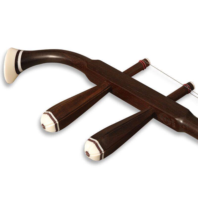 Huqiu(虎丘) Professional Erhu 5139 Instrument Red Rosewood Two-String Chinese Violin Performance Grade Erhu with Bow and Case