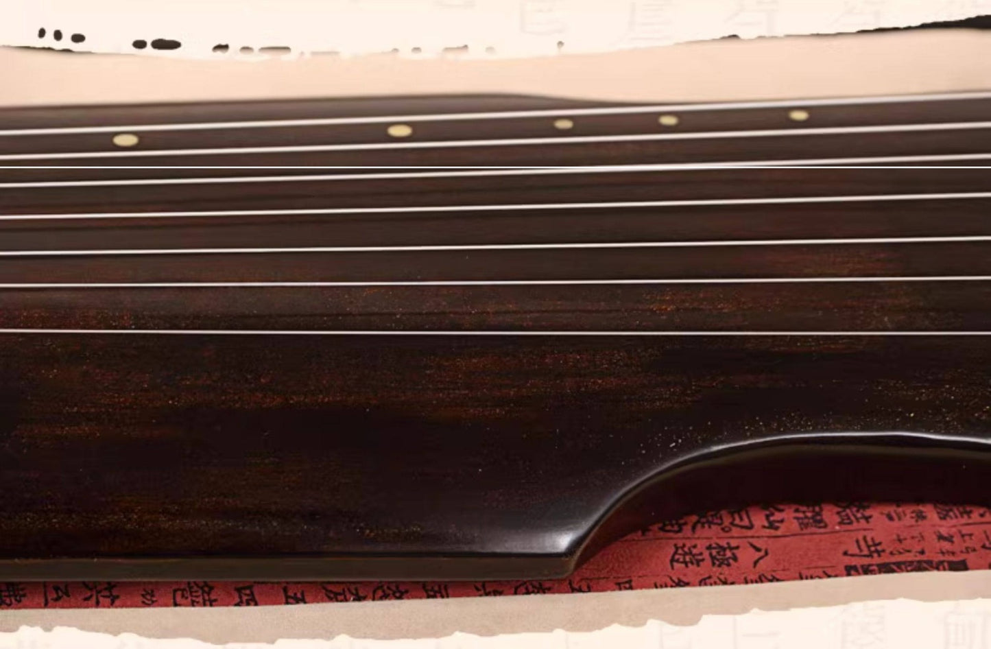 LANDTOM High Level 60Years +Fir Wood Guqinfor Beginner and Intermediates (light-coffee)