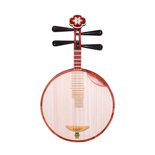 Dunhuang敦煌 656 Professional Rosewood Yueqin, Paulownia Soundboard, Ebony Tuning Pegs, Xuemei Headstock, Folk & Peking Opera Chinese Moon Guitar