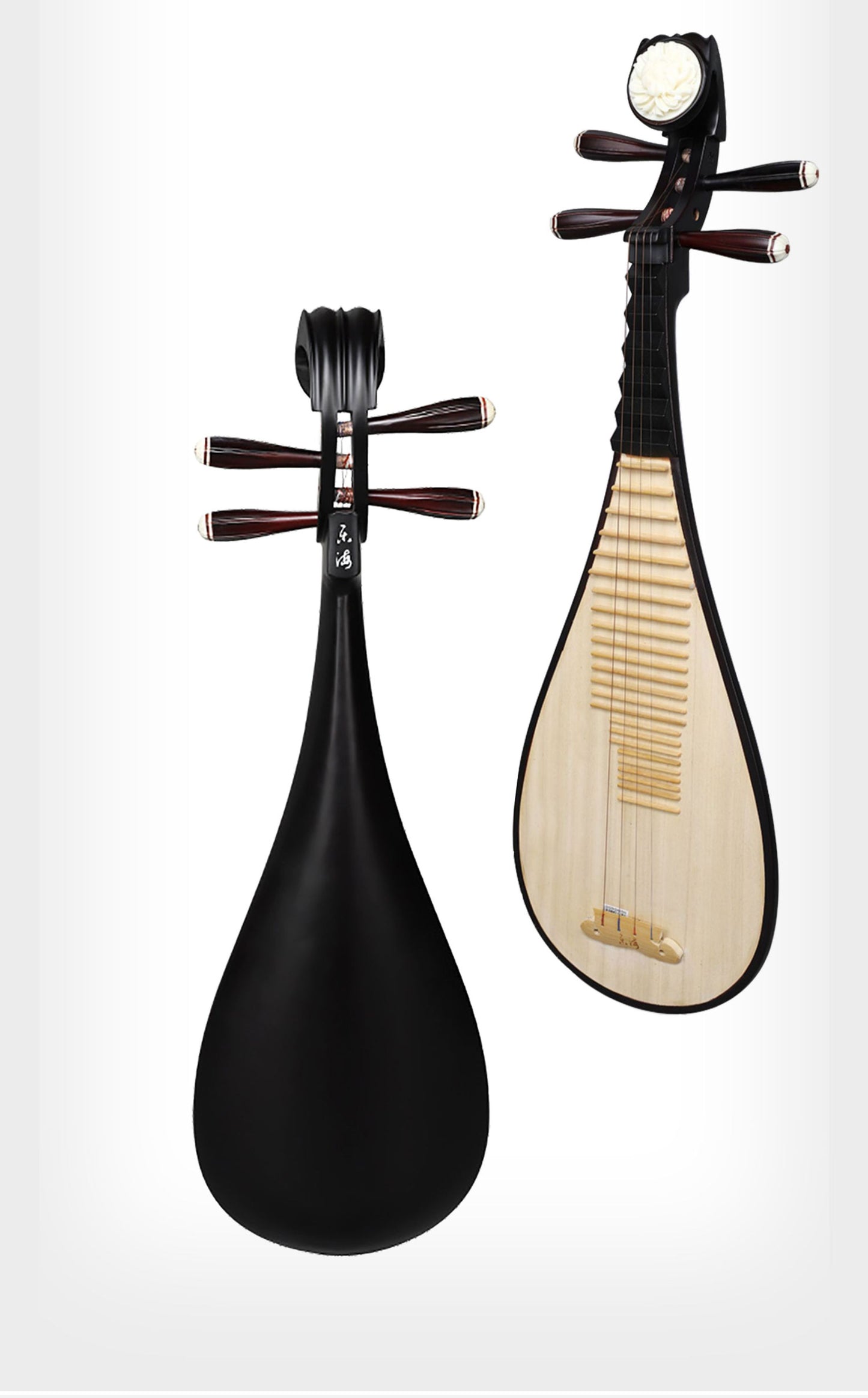 LANDTOM Yuehai Child's Hard Wood Pipa 901 For Children Beginners, Kid Amateurs