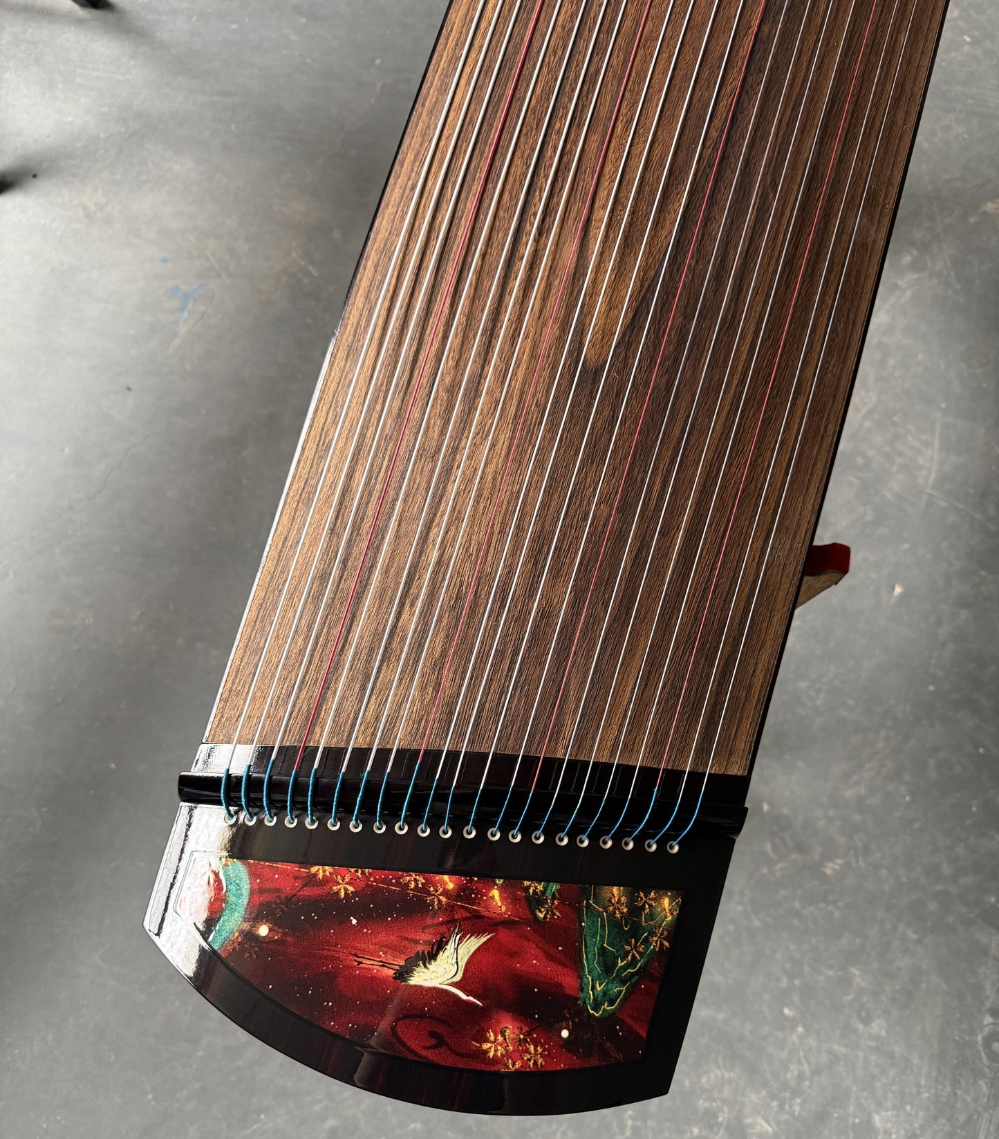 LANDTOM professional level 125cm/49.21'' travel guzheng for beginners/intermediates