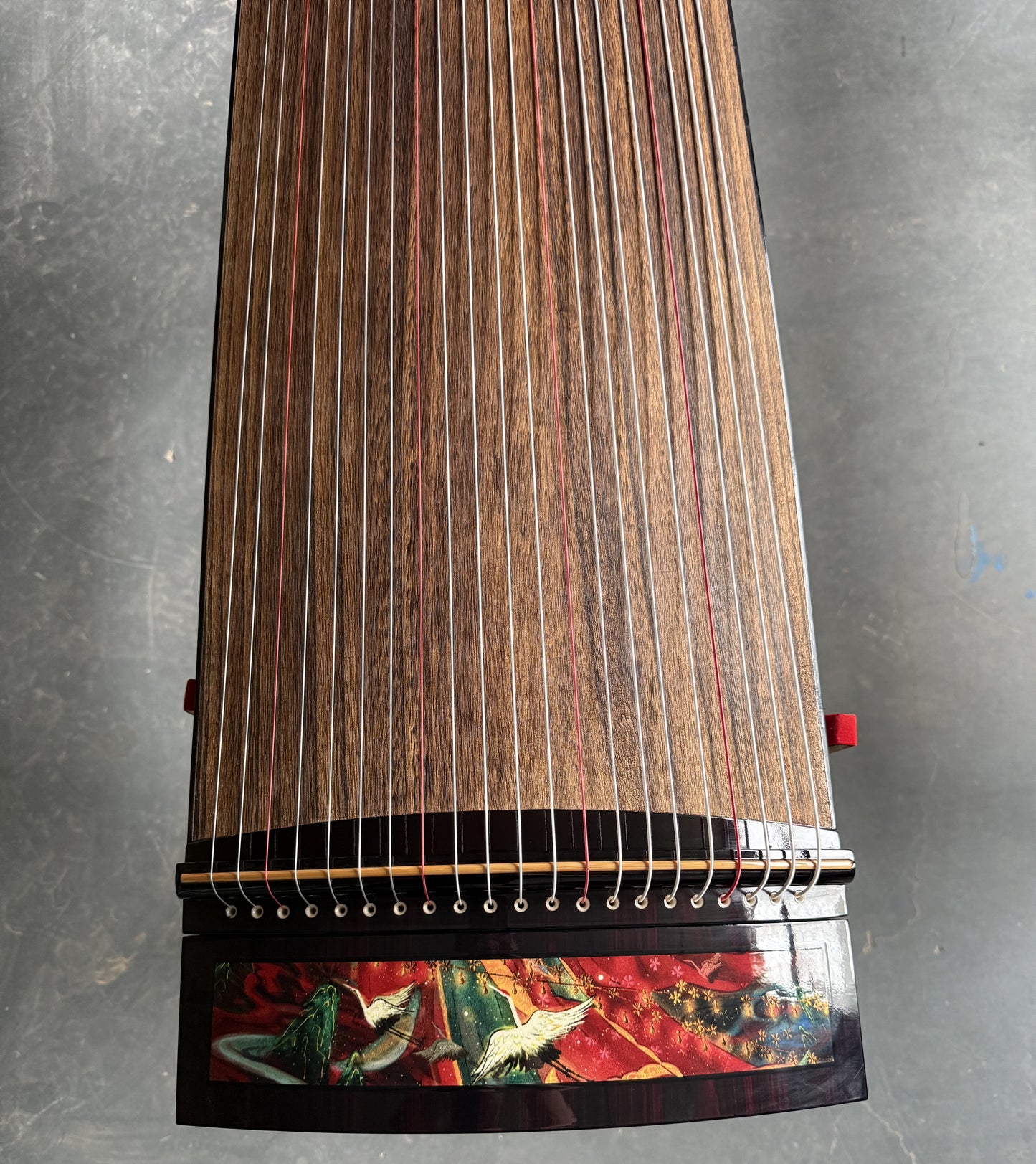 LANDTOM professional level 125cm/49.21'' travel guzheng for beginners/intermediates