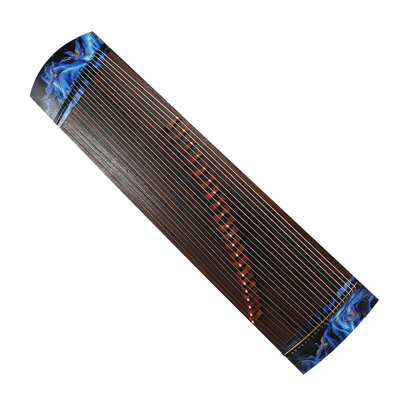LANDTOM 125cm/49.2” Professional Dalbergia Wood Small Travel Guzheng Chinese Zither For Performance Grade