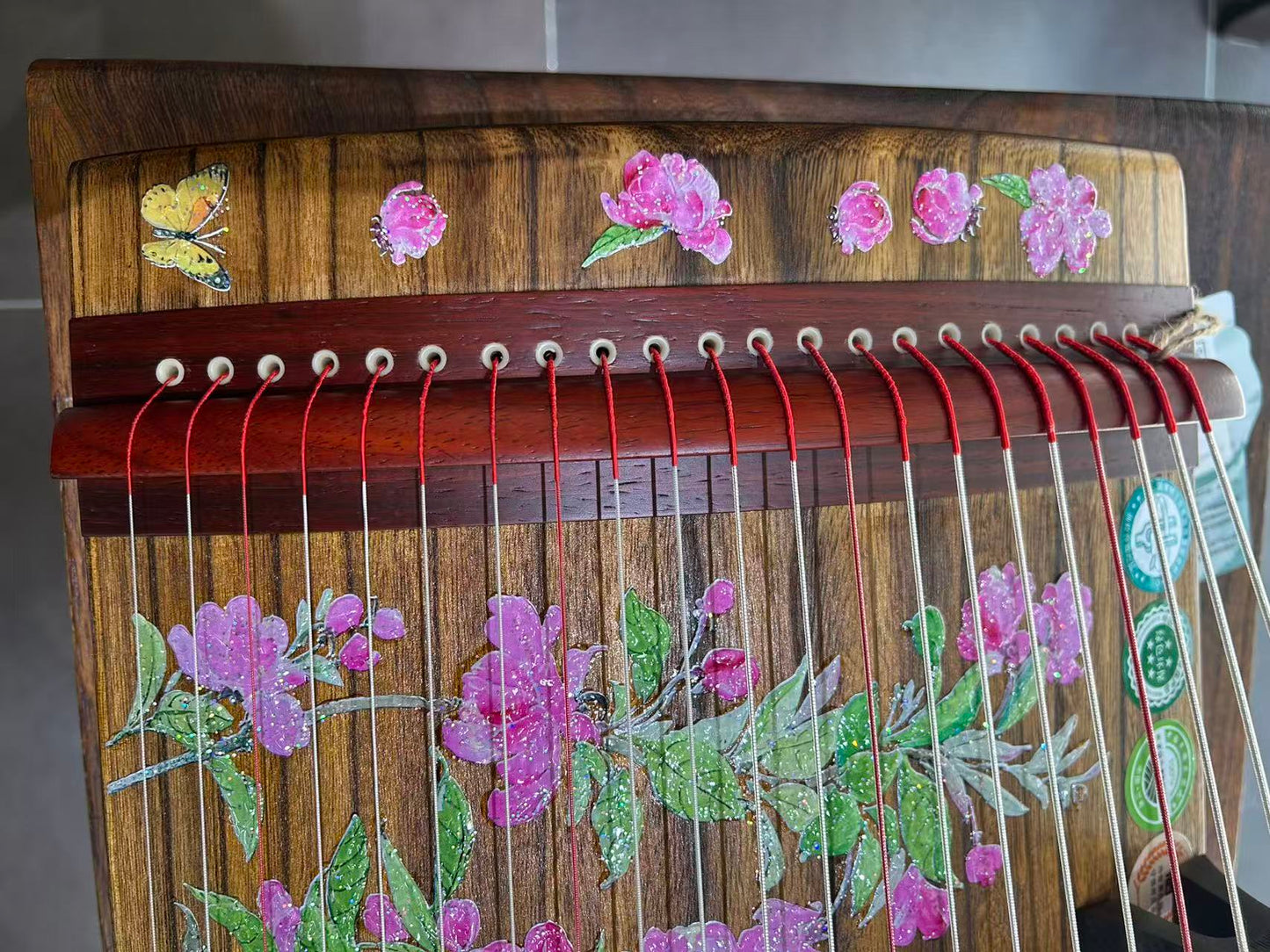 LANDTOM Professional Performance Grade Paulownia Travel Guzheng 100CM Fuxiyi（伏羲易）