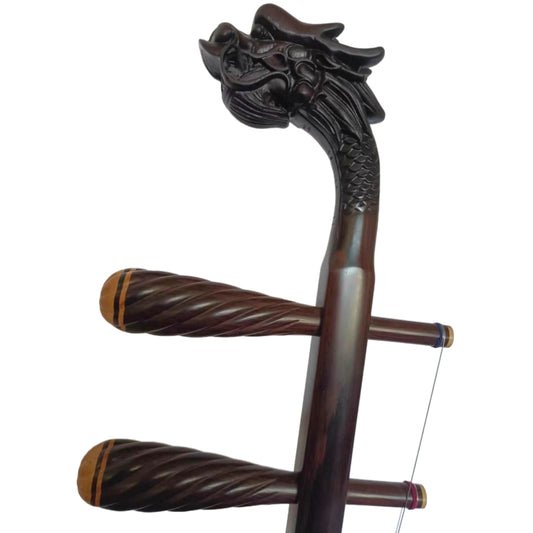 LANDTOM Premium Aged Rosewood Dragon Head Erhu Professional Chinese Two-String Violin Performance Grade Collectible Instrument Custom Available