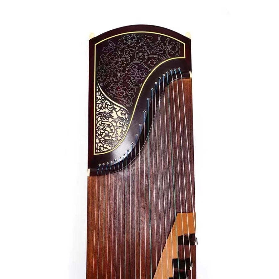 LANDTOM authentic Dunhuang 698JM Concert/Collection Level  Dalbergia broadleaf（阔叶黄檀）163cm Guzheng (A)