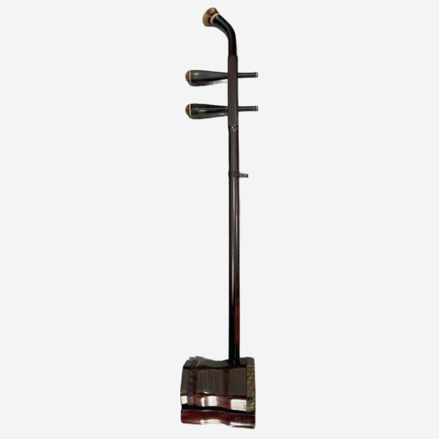 LANDTOM Professional Aged Rosewood Erhu Handmade Chinese Two-String Violin Performance Grade Musical Instrument