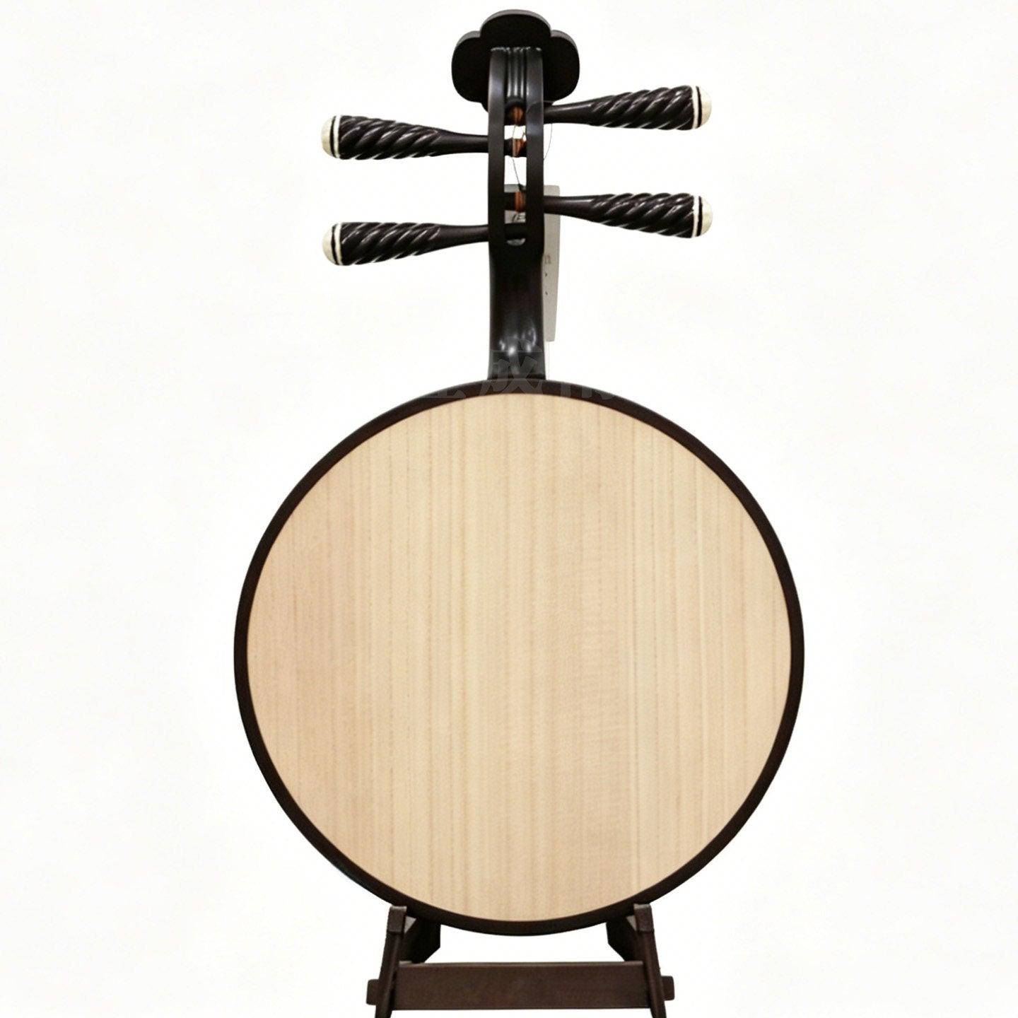 Dunhuang敦煌 656K Professional Ebony Yueqin, Paulownia Soundboard, Ebony Tuning Pegs, Xuemei Headstock, Folk & Peking Opera Chinese Moon Guitar