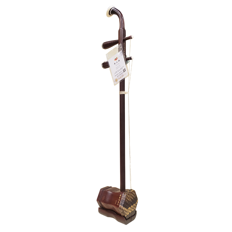 Huqiu 5168 Erhu Indian Rosewood (Dalbergia latifolia) Professional Chinese Two-String Instrument with Huqiu Hard Case