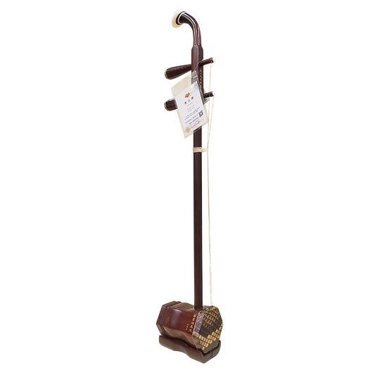 Huqiu 5168 Erhu Indian Rosewood (Dalbergia latifolia) Professional Chinese Two-String Instrument with Huqiu Hard Case