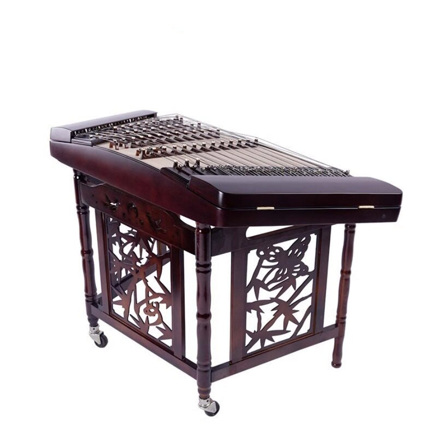 LANDTOM Professional Yuehai Brand Mountain Elm Wood 402 Yangqin 6212G-A-1 For Learning And Daily Practice, Performance