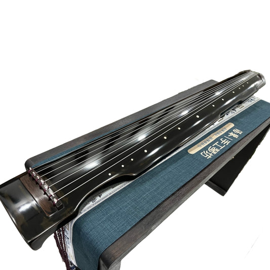 LANDTOM High-Level/Concert level pure handmade Zhongni style 100+ years Fir(杉木）Guqin/Chinese zither by famous master