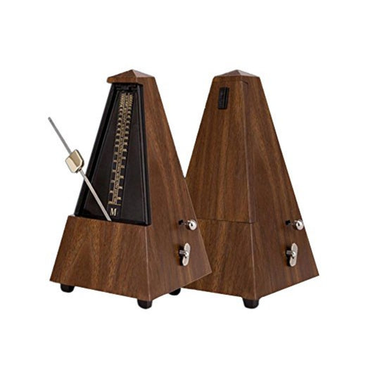 FRIEND® Mechanical Metronome Audible Click & Bell Ring Pyramid Style for Guitar/Bass/Piano/Violin