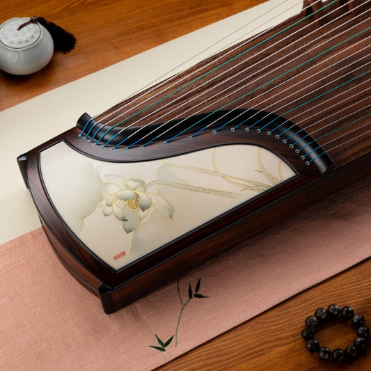 LANDTOM Professional Sandal and Paulownia Guzheng Whispers of Lotus (163cm) for Adults/Children/Senior/Intermediate/Beginner