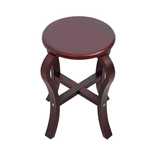 LANDTOM Sturdy Stool Guzheng Stool Solid Wood Guzheng Round Stool Single Piano Stool Antique Mahogany Stool Chinese Style Stool Stool Removable Instrument Stool