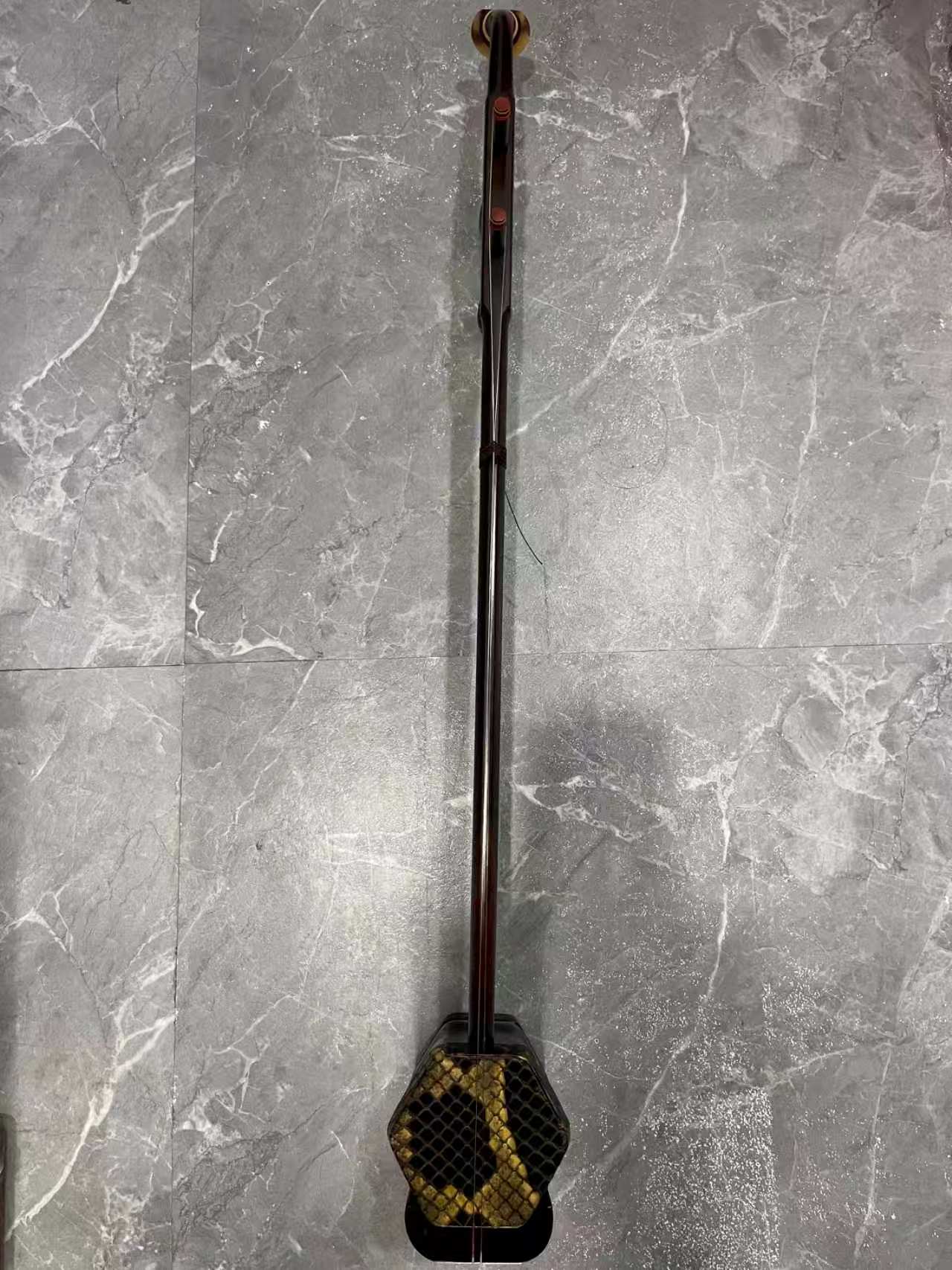 LANDTOM Professional Aged Rosewood Erhu Handmade Chinese Two-String Violin Performance Grade Musical Instrument