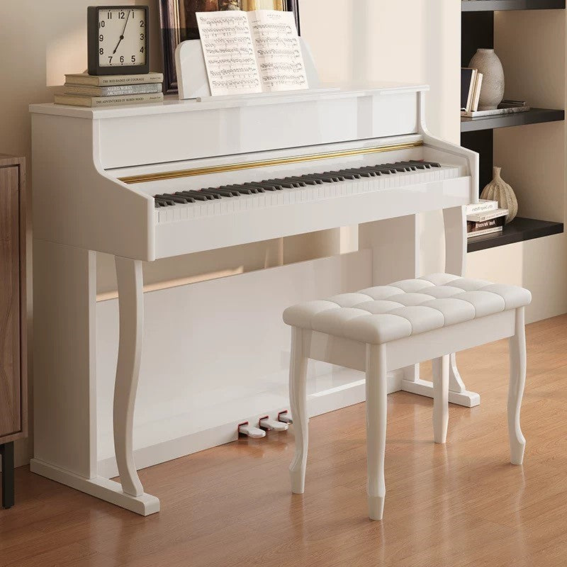 LANDTOM Upright 88-Key Hammer MIDI Home Electric Piano Grand Piano Sound Quality for Professional Performance Examination Without Bench