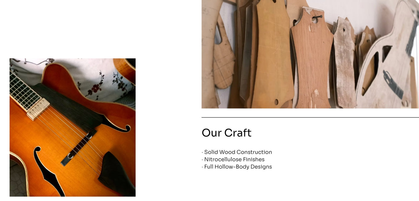 LANDTOM Mandolin Maple Jazz Guitars Customizable Acoustic Guitar