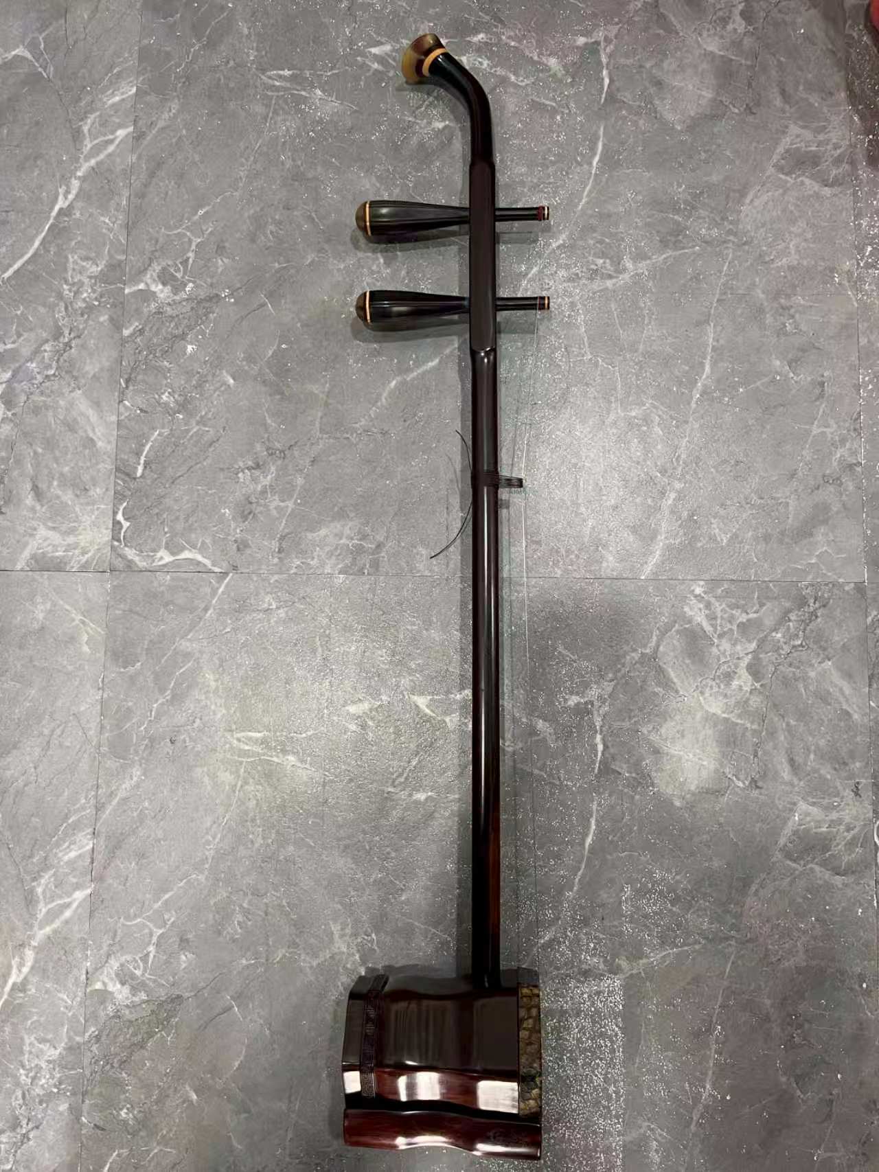 LANDTOM Professional Aged Rosewood Erhu Handmade Chinese Two-String Violin Performance Grade Musical Instrument