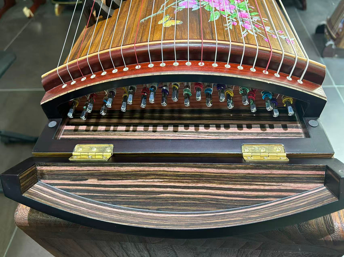 LANDTOM Professional Performance Grade Paulownia Travel Guzheng 100CM Fuxiyi（伏羲易）