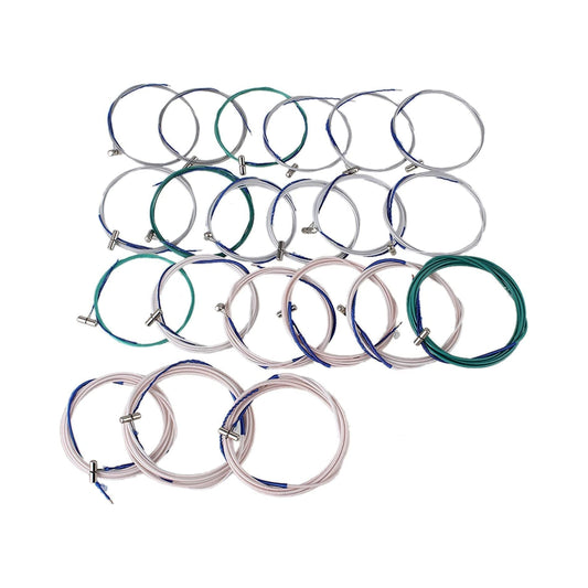 LANDTOM Chinese Guzheng Accessory Steel Wire and Nylon Guzheng String (1-10#)