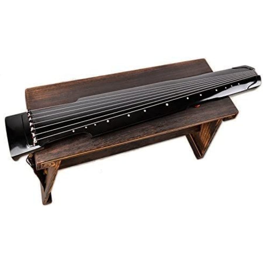 LANDTOM Lacquered Aged Paulownia Guqin - 7-string Chinese Zither (Zhongni Style)