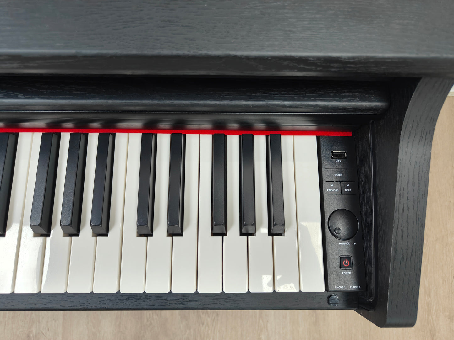 LANDTOM 903 Sliding-lid 88-Key Hammer MIDI Home Electric Piano For Beginners Professional Performance Examination