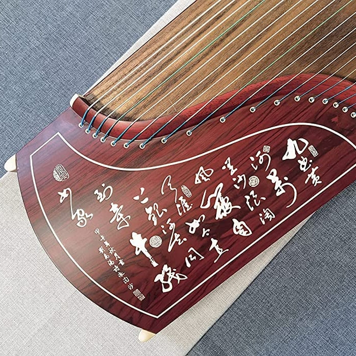 LANDTOM Professional Paulownia Guzheng（163cm）for Adults/Children/beginner (Flowing water)