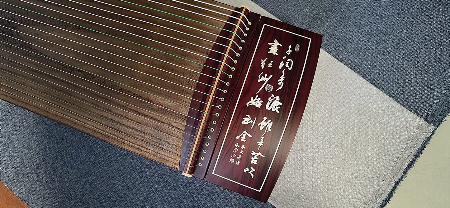 LANDTOM Professional Paulownia Guzheng（163cm）for Adults/Children/beginner (Flowing water)
