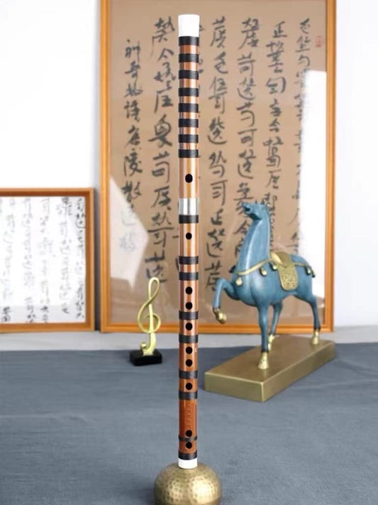 LANDTOM Professional Level Concert Daily Practice Performance Dizi, Chinese Dizi, Wind Instrument, Flute for Beginners/Intermediate/Seniors C/D/E/F/G Key
