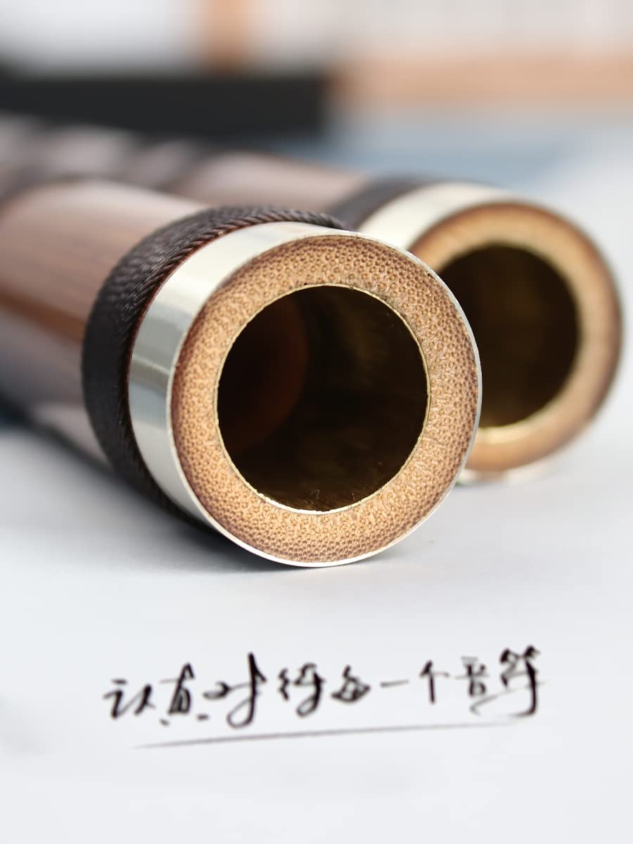 LANDTOM Professional Level Concert Daily Practice Performance Dizi, Chinese Dizi, Wind Instrument, Flute for Beginners/Intermediate/Seniors C/D/E/F/G Key