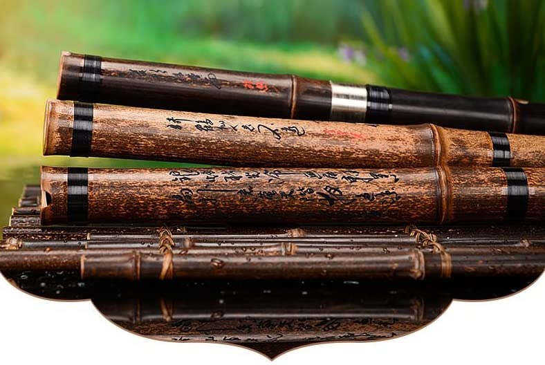 LANDTOM Concert/Collective Level Purple Bamboo Right-Handed 8 Hole Xiao Flute