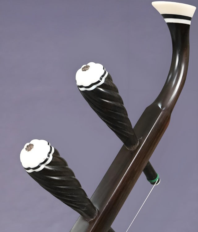 Wan Qixing(万其兴古月琴坊) Zhidemeli Antique Rosewood Erhu H304 – Professional Grade for Solo & Stage Performance
